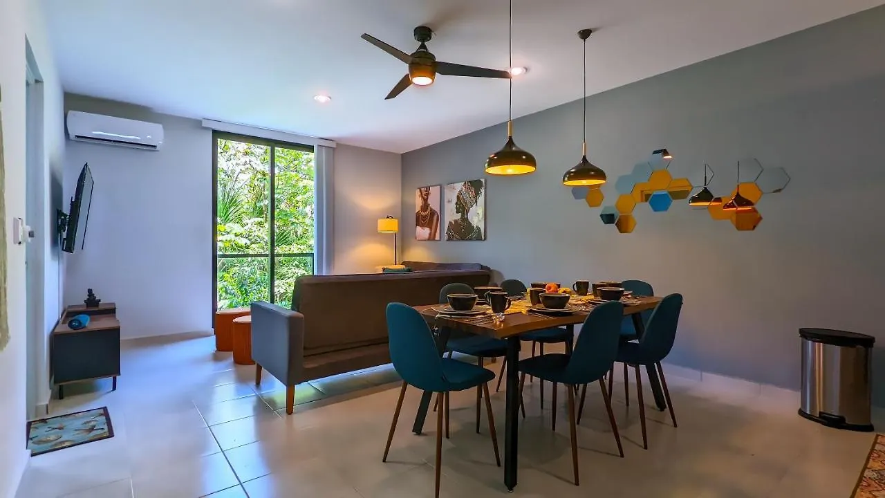 Daire Riviera Home - New 2Br Condo W. Big Pool & Jacuzzi Playa del Carmen
